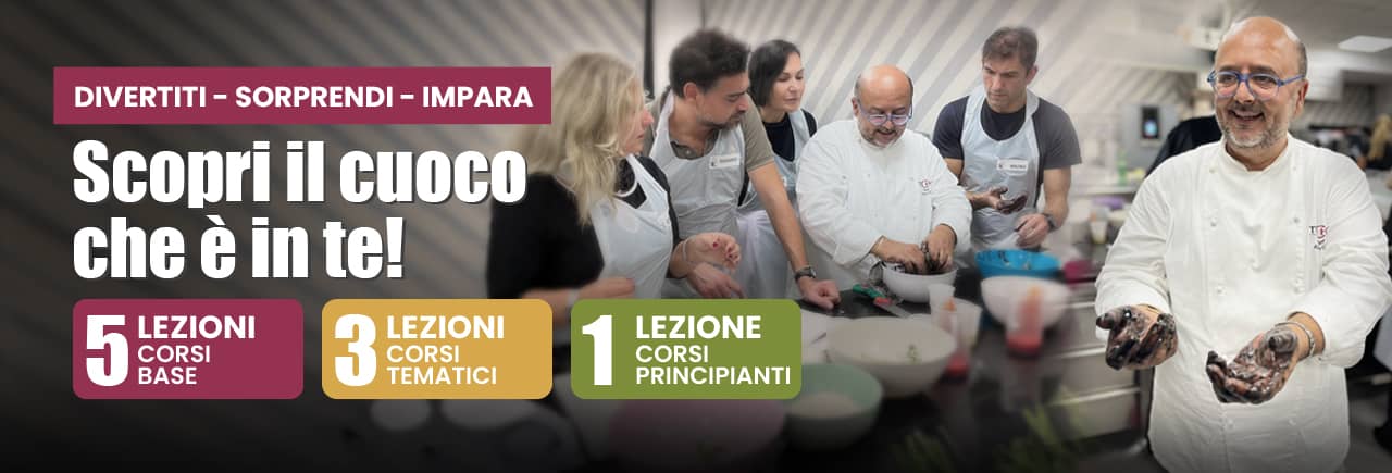 Corsi di cucina per principianti della scuola di cucina TuChef