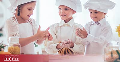 Corsi di cucina per bambini TuChef