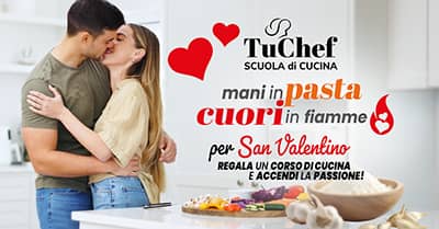 A San Valentino regala un Corso di cucina