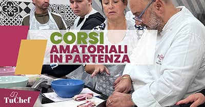 In partenza a gennaio e febbraio 2025 i nuovi corsi amatoriali di TuChef