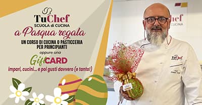 A Pasqua metti un corso dentro l’uovo: regala l'eccellenza TuChef