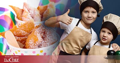 Corso di cucina per bambini a Roma.