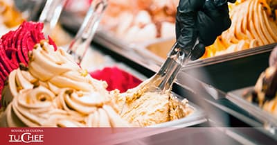 Corso per preparare gelato professionale con TuChef.