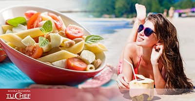 Idee fresche e veloci da gustare sotto l'ombrellone con TuChef.