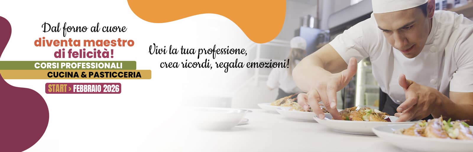 Corsi Professionali di Cucina e Pasticceria